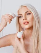 Crystallove Glass Facial Cupping Set masszázs szett arcra nyakra és dekoltázsra 2 db