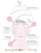 Crystallove Glass Facial Cupping Set masszázs szett arcra nyakra és dekoltázsra 2 db
