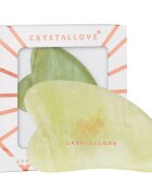 Crystallove Jade Gua Sha masszázs szegédeszköz 1 db