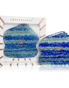 Crystallove Lapis Lazuli Contour Gua Sha masszázs szegédeszköz 1 db