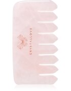 Crystallove Rose Quartz Comb masszázs szegédeszköz haj és test 1 db