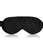 Crystallove Silk Eye Mask alvómaszk Black 1 db
