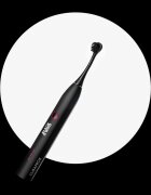 Curaprox Hydrosonic Black is White Sonic elektromos fogkefe fehérítő hatással 1 db