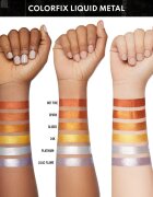 Danessa Myricks Beauty Colorfix Liquid Metals multifunkcionális smink a szemre az ajkakra és az arcra árnyalat Platinum 10 ml