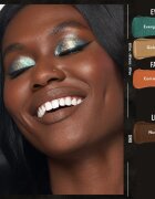 Danessa Myricks Beauty Colorfix Sparklers multifunkcionális smink a szemre az ajkakra és az arcra árnyalat Evergreen 10 ml