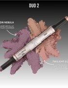 Danessa Myricks Beauty Colorfix Stix multifunkcionális smink a szemre az ajkakra és az arcra árnyalat Duo 2 Orion Nebula/Twilight Gleam 2x3 g