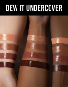 Danessa Myricks Beauty Dewy Cheek & Lip Palette multifunkciós arc paletta az arcra árnyalat Dew It Undercover 25 g
