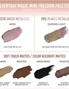 Danessa Myricks Beauty Freedom Palette Everyday Magic multifunkciós arc paletta az arcra 6x1.2 g