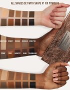Danessa Myricks Beauty Groundwork multifunkciós arc paletta az arcra árnyalat Defining Neutrals 26 g