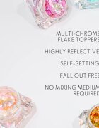 Danessa Myricks Beauty Infinite Chrome Flakes csillogó szemhéjfesték árnyalat Bi-Pride 3.8 g