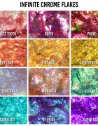 Danessa Myricks Beauty Infinite Chrome Flakes csillogó szemhéjfesték árnyalat Moonlight 38 g
