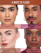 Danessa Myricks Beauty Yummy Skin Blurring Balm Powder Flushed tonizáló balzsam ajakra és arcra árnyalat Grape Soda 6 g