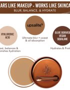 Danessa Myricks Beauty Yummy Skin Blurring Balm Powder kompakt krémalapozó árnyalat 4.5 - Medium with Cool Undertones 18 g