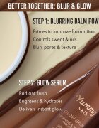 Danessa Myricks Beauty Yummy Skin Glow Serum élénkítő sminkalap a make - up alá árnyalat Main Squeeze 32.5 ml