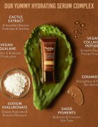 Danessa Myricks Beauty Yummy Skin Serum Skin Tint bőrsimító hatású hidratáló alapozó árnyalat 15 - Deep with Neutral Undertones 45 ml