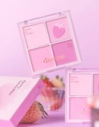 Dasique Blending Mood Cheek arcpirosító paletta az egészséges hatásért árnyalat 06 Berry Smoothie 10 g