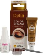 Delia Cosmetics Argan Oil szemöldökfesték árnyalat 4.0 Brown 15 ml