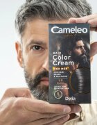 Delia Cosmetics Cameleo Men hajfesték árnyalat 1.0 Black 30 ml