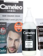 Delia Cosmetics Cameleo Men hajfesték árnyalat 1.0 Black 30 ml