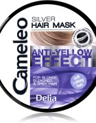 Delia Cosmetics Cameleo Silver haj maszk semlegesíti a sárgás tónusokat 200 ml