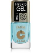 Delia Cosmetics Coral Nail Enamel Hybrid Gel géles körömlakk árnyalat 140 11 ml
