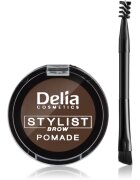 Delia Cosmetics Eyebrow Expert szemöldök pomádé árnyalat Dark Brown 4 g