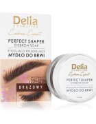 Delia Cosmetics Eyebrow Expert szemöldök rögzítő viasz árnyalat Brown 10 ml