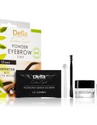 Delia Cosmetics Eyebrow Expert tonizáló szemöldökfesték árnyalat 1.0 Black 4 g