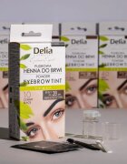Delia Cosmetics Eyebrow Expert tonizáló szemöldökfesték árnyalat 4.0 Brown 4 g