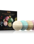 Delia Cosmetics Fizzing Bath Bombs Fruity Mix ajándékszett fürdőbe 4x100 g