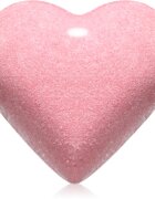 Delia Cosmetics Fizzing Bath Heart Wild Strawberry fürdőgolyó eper ízzel 100 g