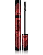 Delia Cosmetics Glamour hosszabbító göndörítő és dúsító szempillaspirál árnyalat Black 11 ml