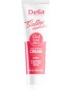 Delia Cosmetics Satine Depilation 12in1 Total Effect szőrtelenítő krém minden bőrtípusra 100 ml