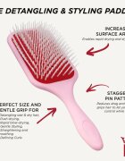 Denman Detangling D38 The Detangling & Styling Paddle nagy lapos hajkefe hosszú hajra Pink Crush 1 db