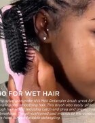 Denman Detangling D90 The Mini Detangler hajkefe a könnyű kifésülésért Pink Crush 1 db