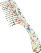 Denman Floral Fantasies D28 Wide Tooth Detangler Comb fésű 1 db