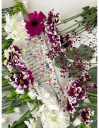 Denman Floral Fantasies D28 Wide Tooth Detangler Comb fésű 1 db