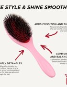 Denman Style D81M Style and Shine Brush kefe hajegyenesítésre Pink Crush 1 db
