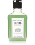 Depot 400 SHAVE SPECIFICS NO. 406 TRANSPARENT SHAVING GEL .brushless. borotválkozási gél brushless 100 ml