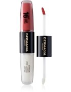 Dermacol 16H Lip Colour hosszan tartó rúzs és ajakfény árnyalat 01 Bella Aura 2x4 ml