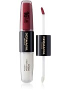 Dermacol 16H Lip Colour hosszan tartó rúzs és ajakfény árnyalat 28 Royal Peony 2x4 ml