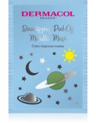 Dermacol Beautifying Peel-Off Metallic Mask lehúzható maszk mélytisztításhoz 15 ml