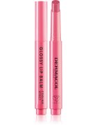 Dermacol Beauty Stick Glossy Lip Balm tápláló szájfény hűsítő hatással illatok 04 Lychee 2.2 g