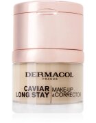 Dermacol Caviar Long Stay tartós alapozó kaviárkivonattal és tökéletesítő korrektorral árnyalat fair 30 ml