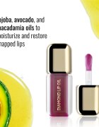 Dermacol Diamond Edition Lip Oil tonizáló olaj az ajkakra nagyobbító hatás árnyalat 05 Rose Flame 4 ml