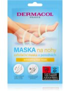 Dermacol Foot Mask Exfoliating bőrhámlasztó zokni a láb bőrének puhítására és hidratálására 1 pár