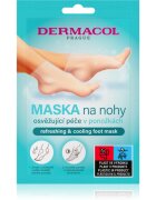 Dermacol Foot Mask Refreshing & Cooling regeneráló lábmaszk zokniban frissítő hatással 1 pár
