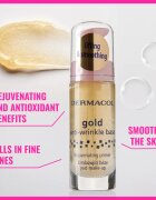 Dermacol Gold Egységesítő sminkalap a ráncok ellen 20 ml