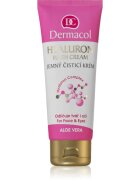 Dermacol Hyaluron finom állagú tisztító krém az arcra és a szemekre 100 ml