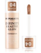 Dermacol Infinity Healthy Glow folyékony make-up SPF 10 árnyalat 04 Bronze 20 g